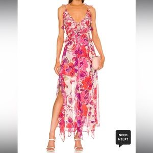 Diana Dress in White Coming Up Roses
MISA Los Angeles